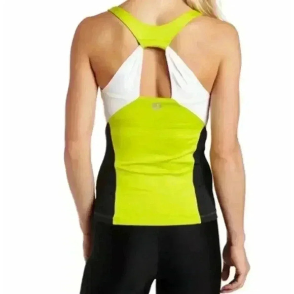 Pearl Izumi Women’s Infinity Sport Tank M Lime/White/Navy - Picture 2 of 11